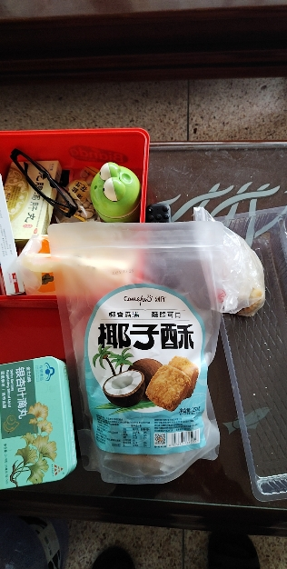 刻凡椰子酥饼干椰蓉糕点宿舍解饿零食250g*1袋晒单图