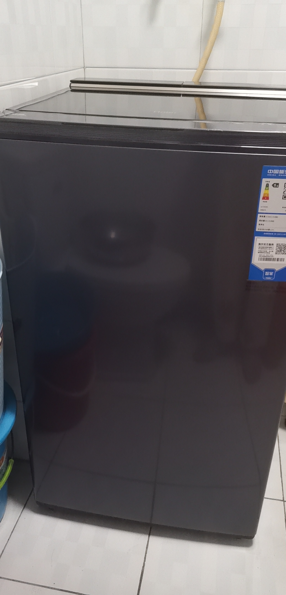 海尔(Haier)10公斤 直驱变频 双动力科技 精华洗 电离除菌 除螨洗 XQS100-BDET656晒单图