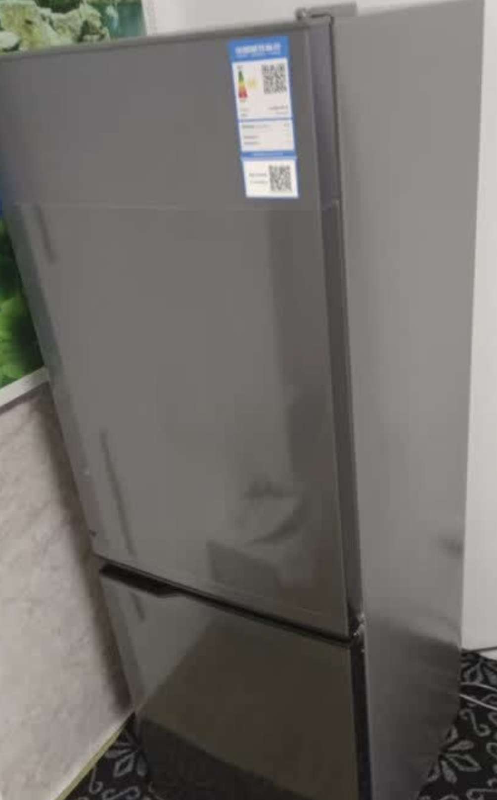 美菱185升离子净冰箱 49.4cm窄机身直冷微霜家用小型两门小冰箱电冰箱以旧换新自营BCD-185LCD晒单图