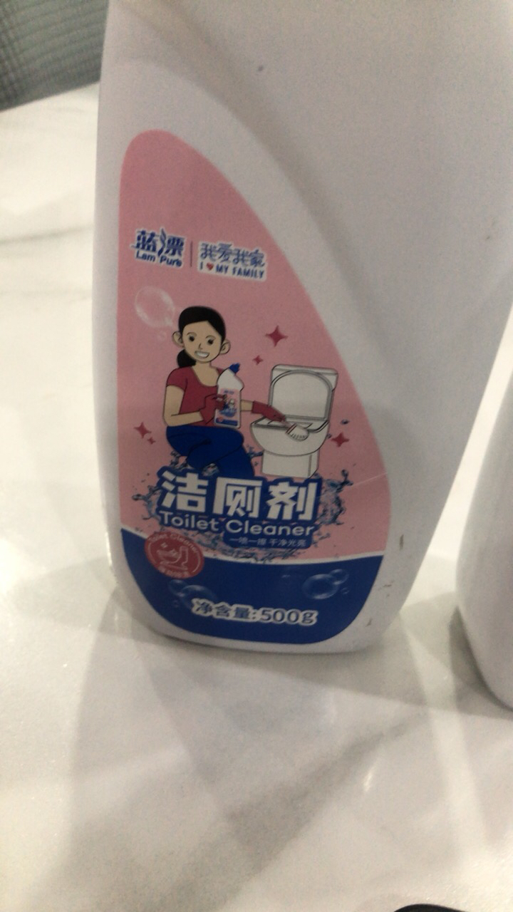 蓝漂洁厕灵马桶清洁剂500g*2瓶除臭洗厕所洁厕液去异味除尿垢家用晒单图