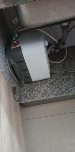 海尔(Haier)6.6升上出水小厨宝 2200W家用厨房速热电热水器 小巧尺寸一级能效节能 EC6.6FA晒单图