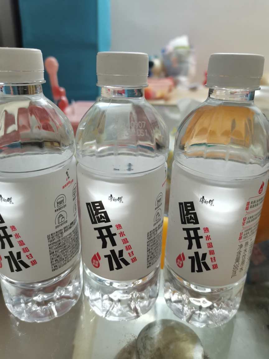 康师傅喝开水熟水饮用水380ml*3瓶纯净水瓶装水会议家庭用水晒单图