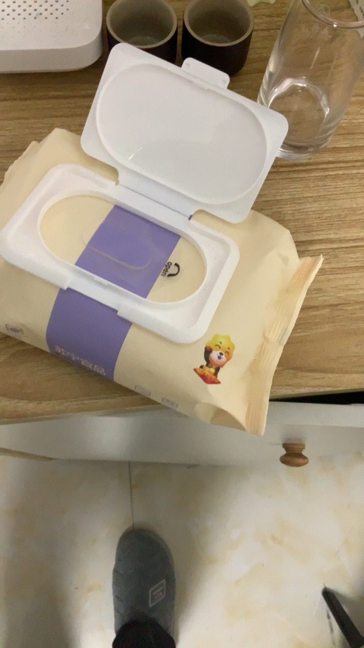 苏宁宜品婴儿手口柔湿巾80片*4包晒单图