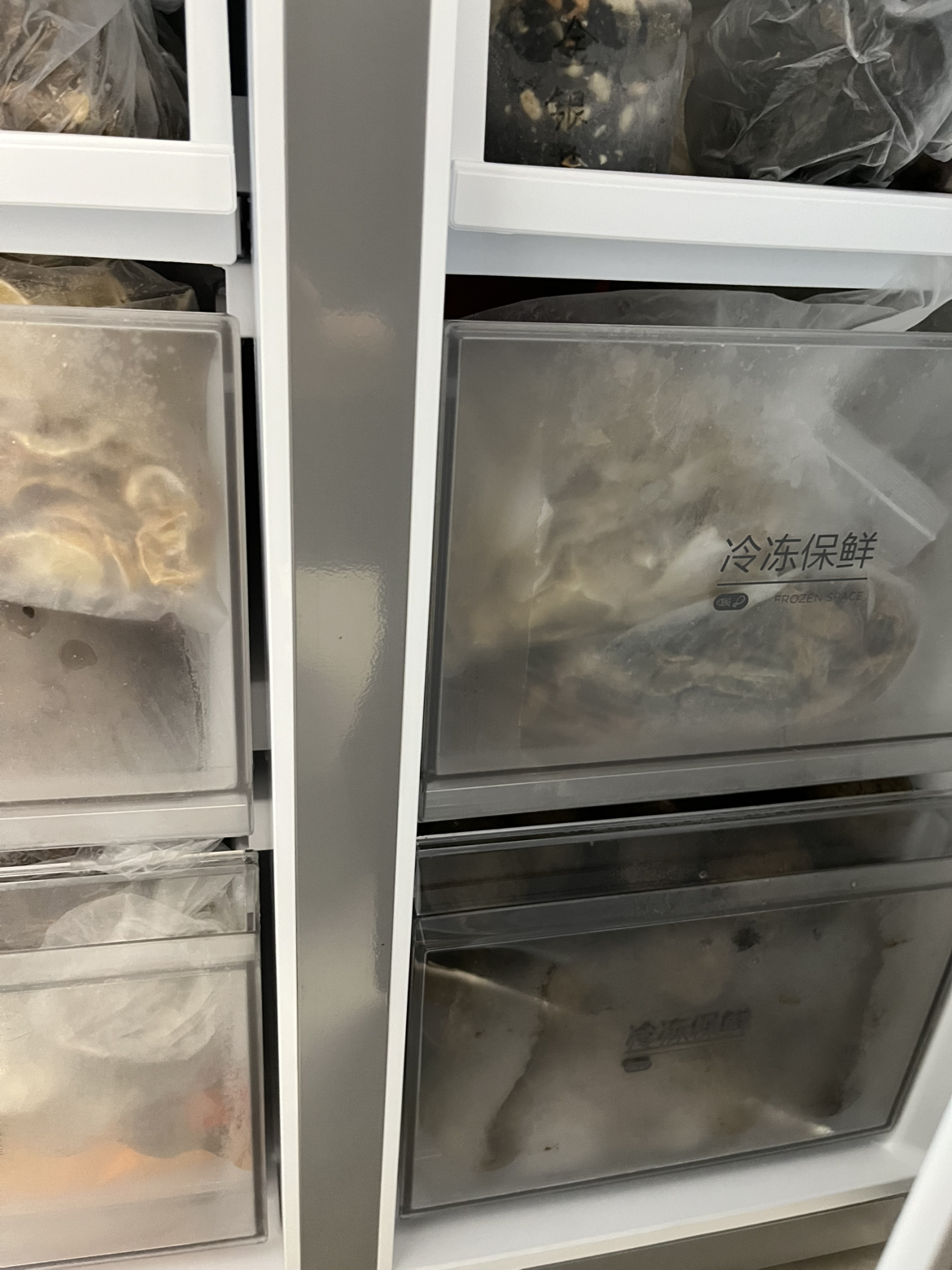 美的冰箱BCD-521WUSGPZM迷境灰晒单图