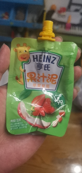 亨氏 (Heinz)乐维滋果汁泥苹果蓝莓果汁泥120g晒单图