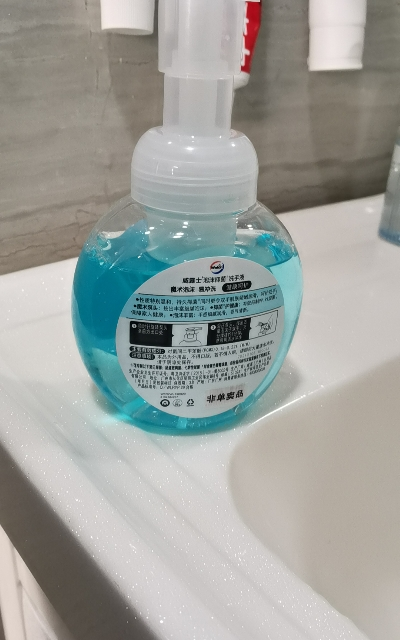 威露士(Walch)泡沫洗手液 健康呵护225ml×2瓶 抑菌消毒99.9% 家庭用自然清新晒单图