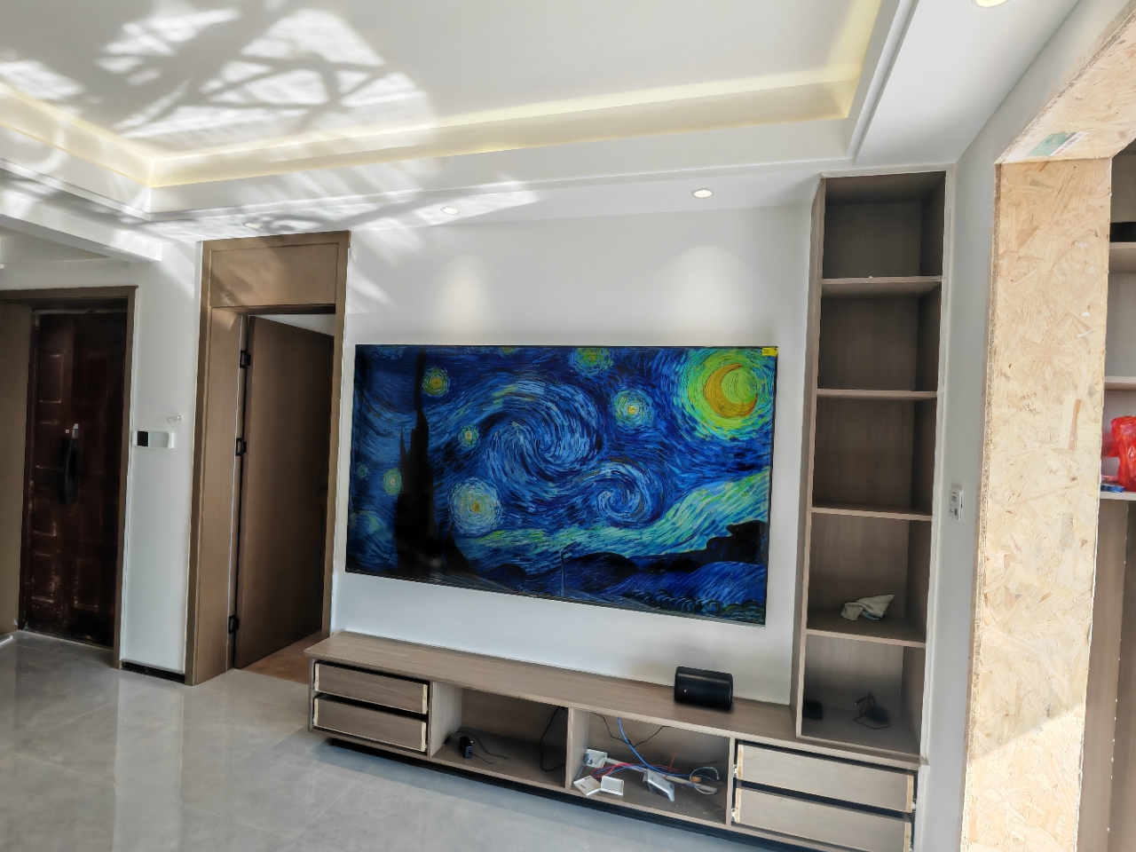 长虹电视85D7H Mini 黑晶屏 85英寸电视 AI TV壁画 MiniLED 4K超高清平板电视政府补贴晒单图