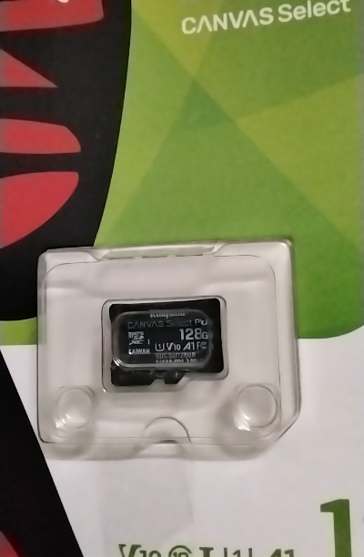 金士顿(Kingston)128GB 读速100MB/s switch内存卡(MicroSD) TF 存储卡 高品质拍摄晒单图