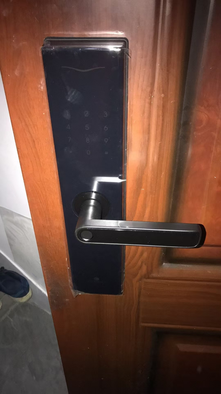 德施曼指纹锁智能门锁 小嘀指纹密码锁 电子锁家用防盗门锁密码锁APP智联C级锁芯 V7晒单图