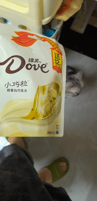 德芙(DOVE)巧克力84g袋装多种口味奶香白巧克力晒单图