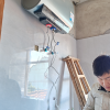 美的(Midea)电热水器超薄玲珑双胆扁桶60升扁桶短款3300W变频镁棒免换一级能效F6033-UDplus晒单图