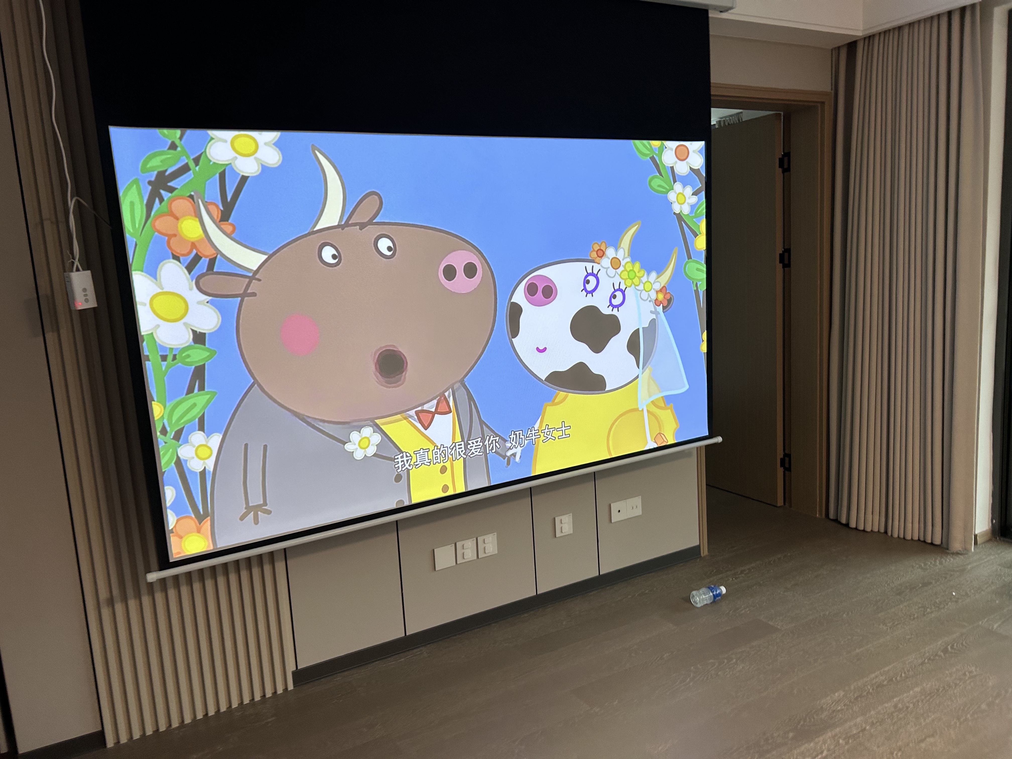 [全自动对焦+封闭光机]智越家投影仪家用家庭影院4K全超高清1080P投影仪安卓苹果手机同屏/投屏WiFi晒单图