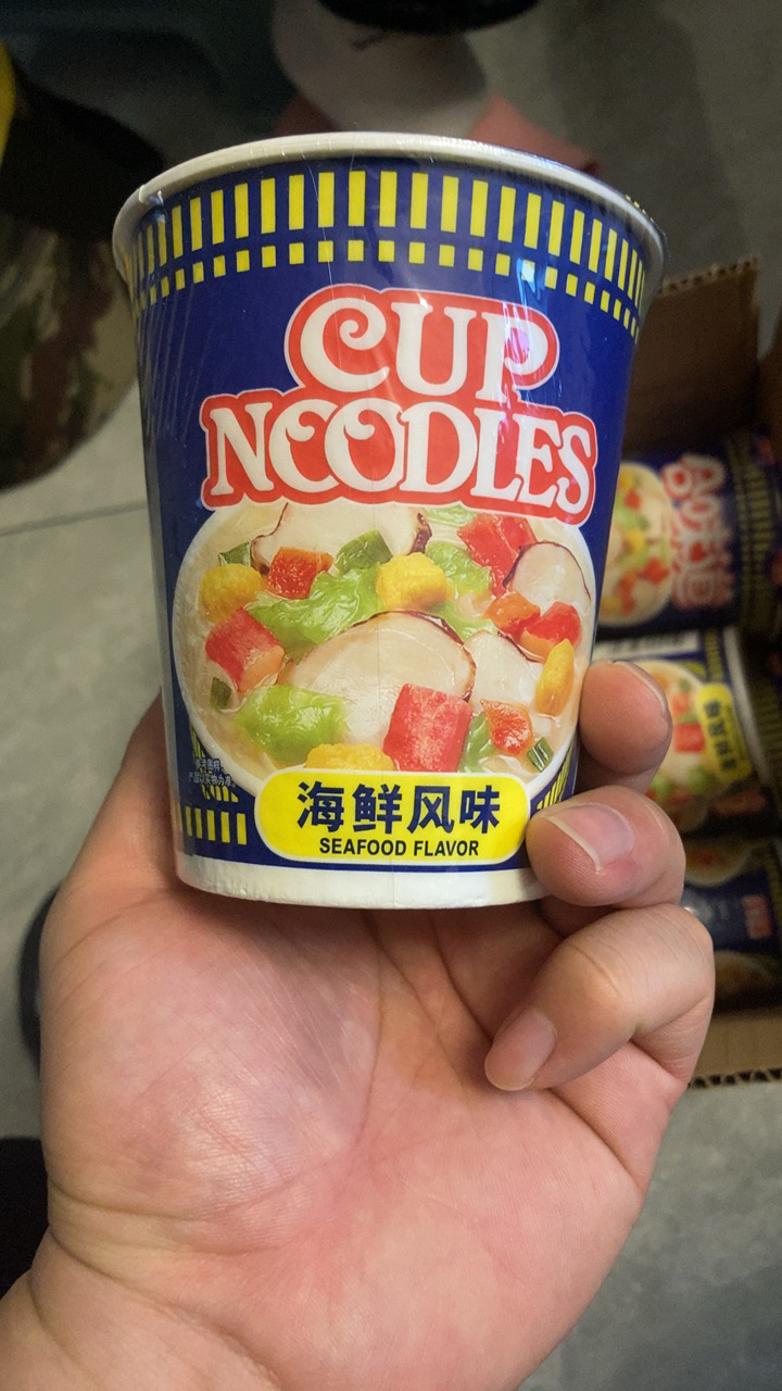 日清 合味道方便面 海鲜风味 76g/杯 6杯装 杯面速食方便面网红泡面桶面晒单图