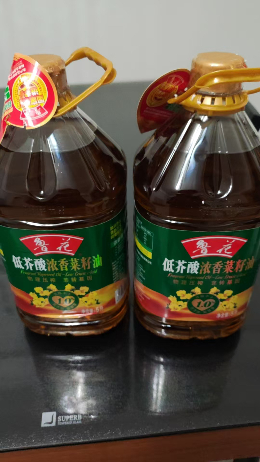 鲁花低芥酸 浓香菜籽油5L 食用油 粮油 礼品 家用炒菜 植物油 营养健康轻食 送礼佳品 纯正物理压榨 香浓味美 年货晒单图