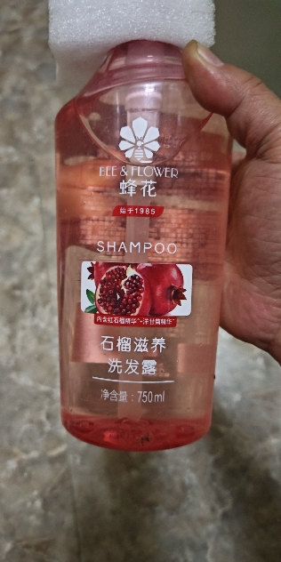 国货品牌 蜂花(BEE & FLOWER)石榴滋养洗发露750ml滋养洗发水晒单图