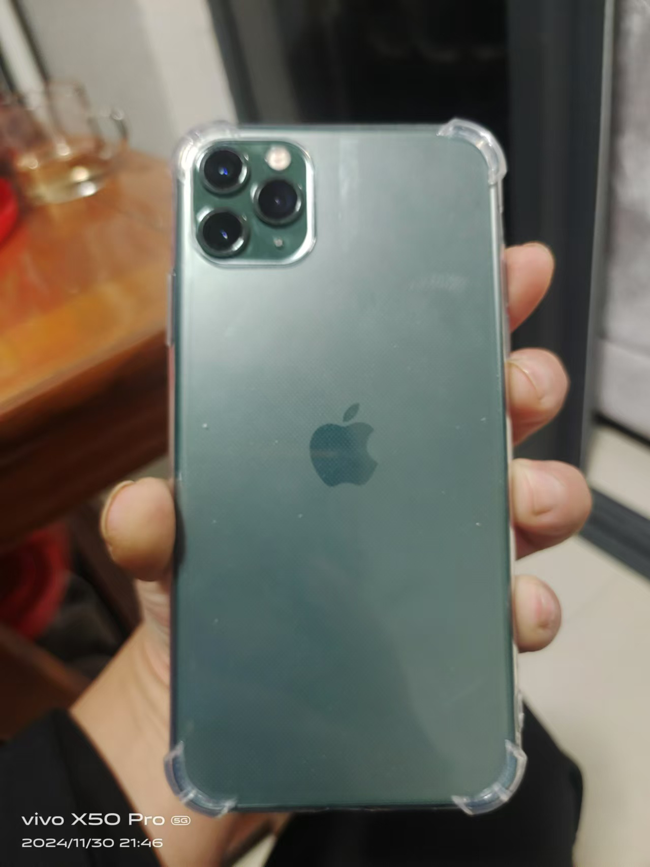 [99新]Apple iPhone 11 Pro Max暗夜绿色 256GB二手苹果11 国行正品 双卡全网通 二手手机晒单图