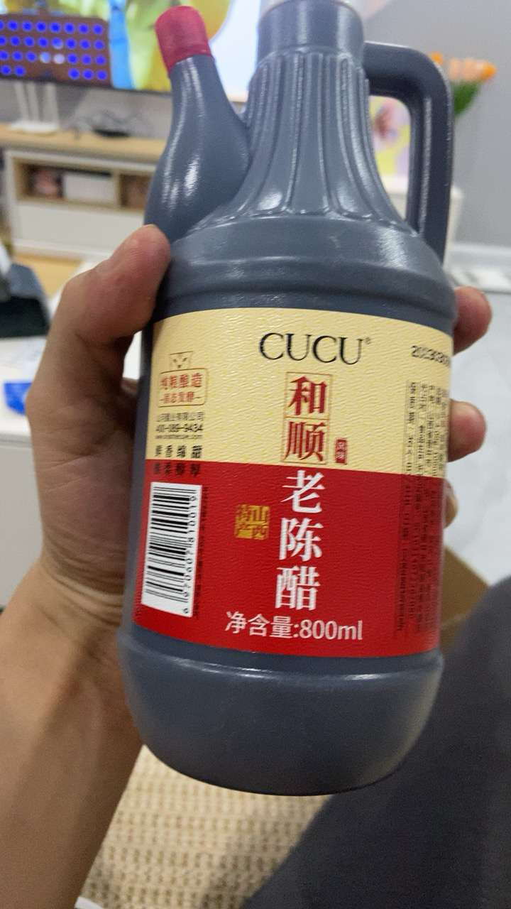 CUCU 醋 和顺老陈醋800ml 山西陈醋 固态发酵晒单图