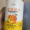 汇尔康 糖水果汁黄桃罐头 425gx1罐整箱 对开新鲜水果罐头即食休闲零食晒单图