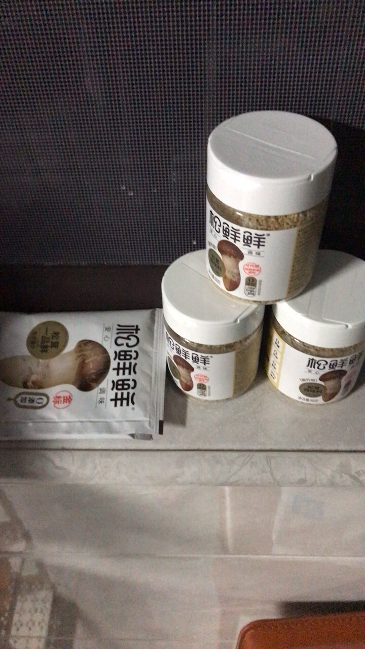 松鲜鲜松茸调味料88g*3瓶赠一品鲜40g*3袋 代替盐和鸡精煲汤材料炒菜调料松茸粉炖汤调味品晒单图