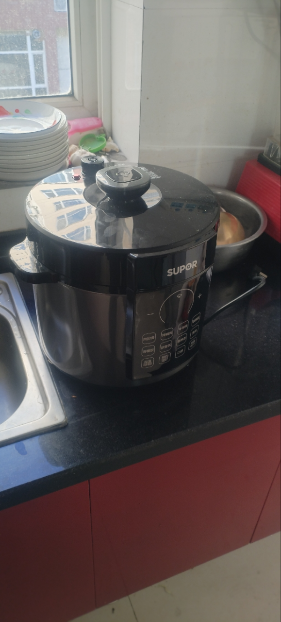 苏泊尔(SUPOR)全自动智能电压力锅家用6L一锅双胆开盖收汁一键排气定时预约电饭煲高压力锅 SY-60YC8086晒单图