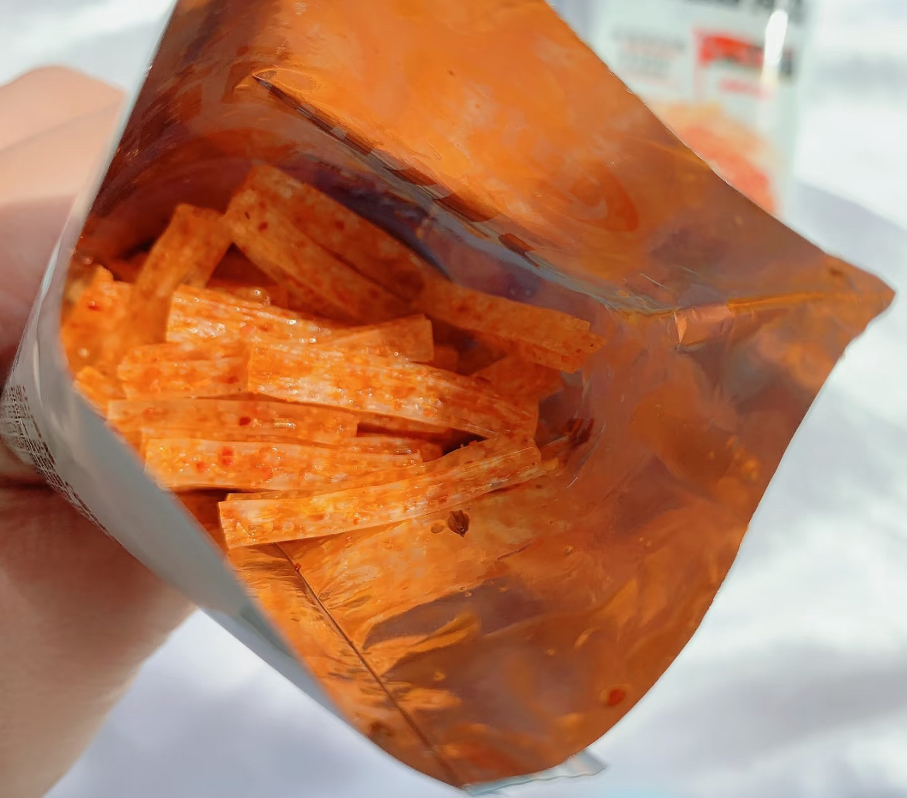 卫龙辣条小面筋散装20小包香辣网红小吃休闲零食品素肉聚餐晒单图