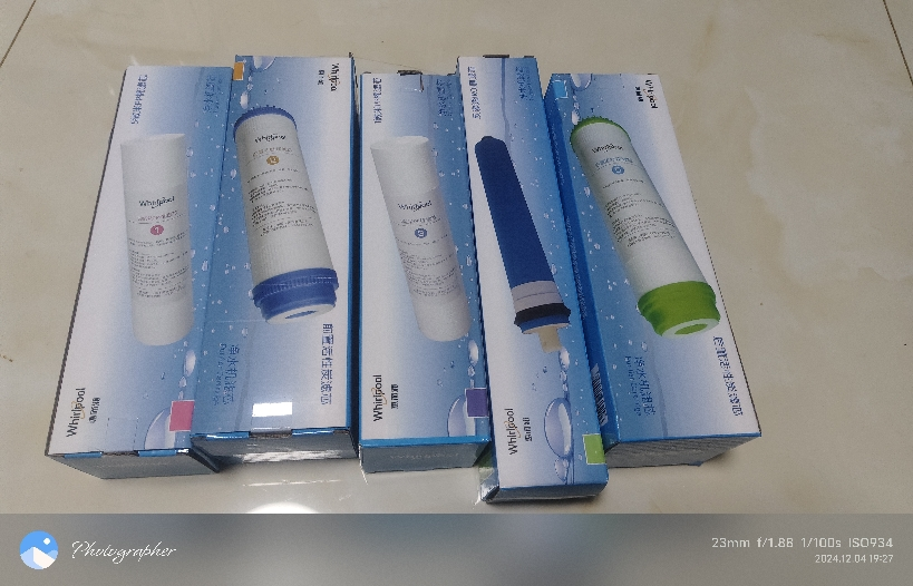 帮客材配 Whirlpool惠而浦净水器R75C83(FX) R75C83(Z) R75J30 5微米PP棉滤芯 第1级晒单图