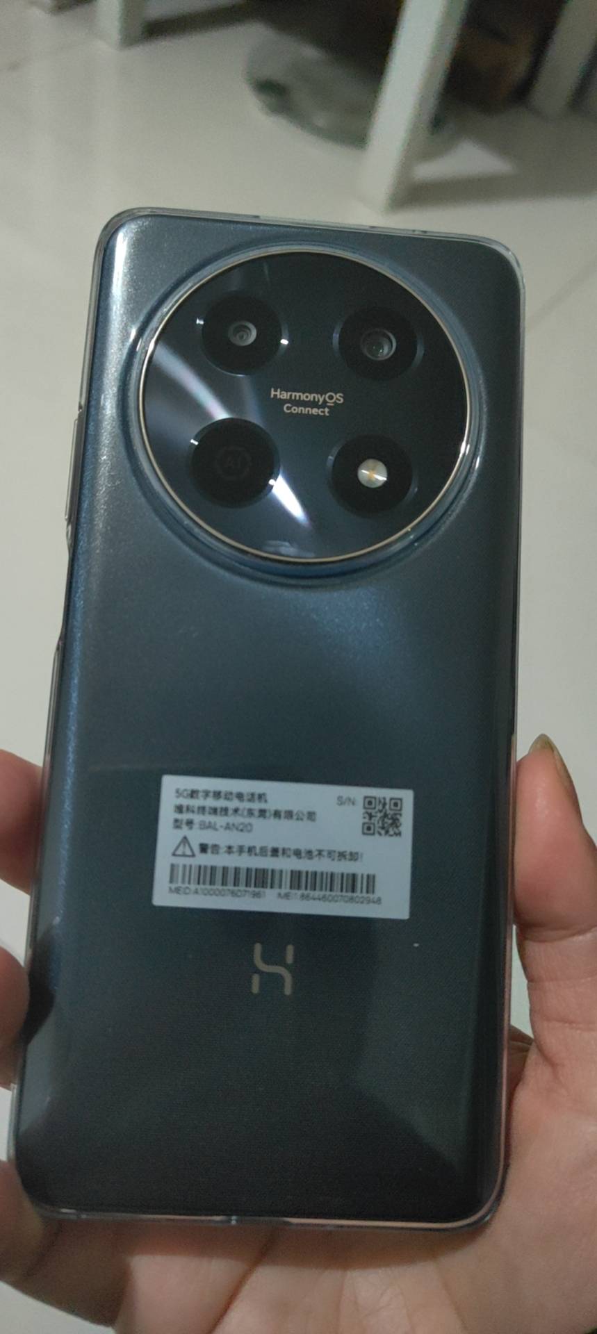 华为(HUAWEI)WIKO Hi畅享70 Pro 5G新品 18天超长待机鸿蒙生态智能手机 翡冷翠 8GB+256GB晒单图