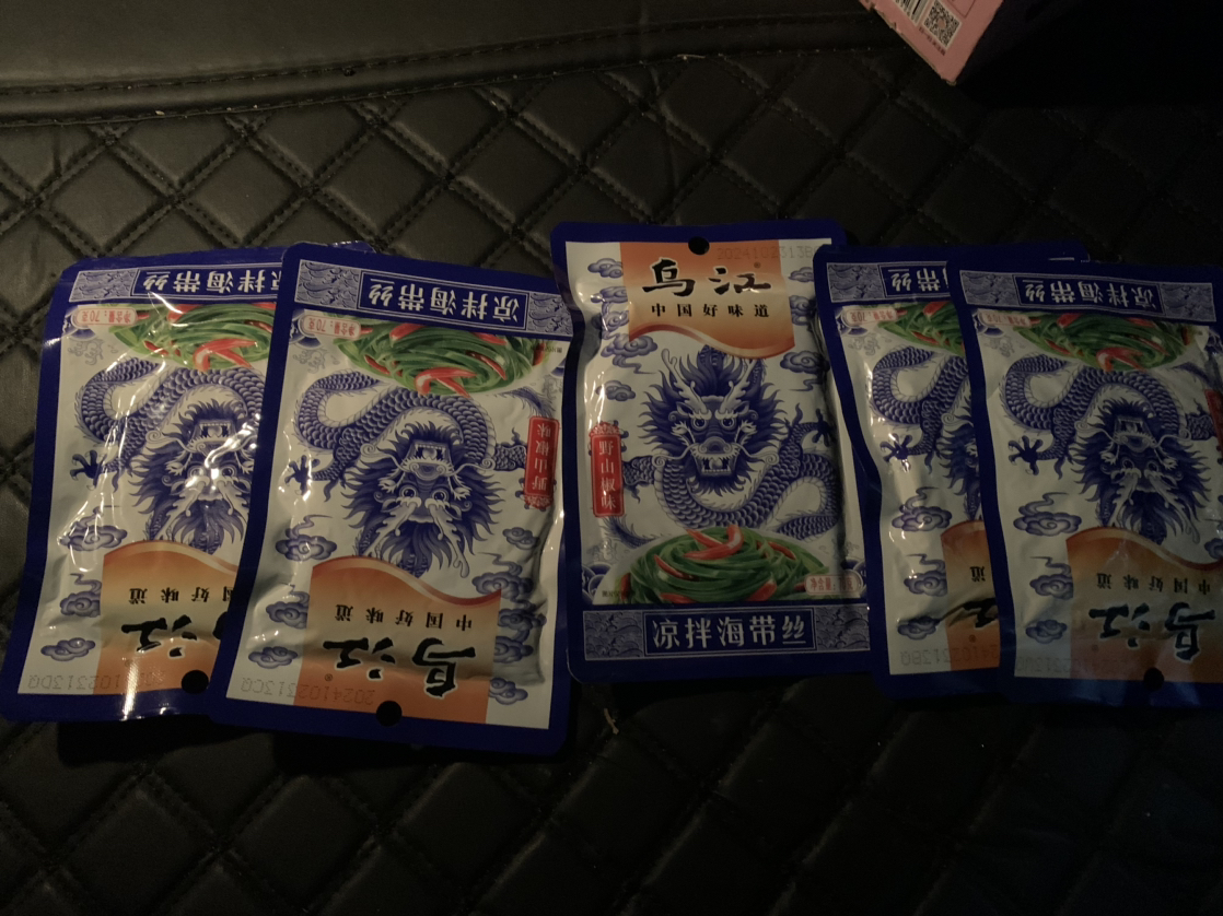 乌江 野山椒海带丝70g*5袋 重庆涪陵榨菜酱菜下饭小菜 佐餐咸菜开味菜 早餐泡面开味好搭档晒单图