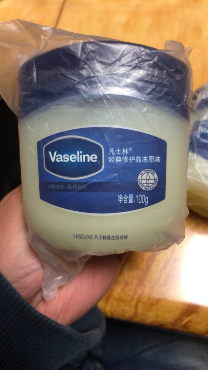 凡士林(Vaseline)经典修护晶冻保湿滋润改善脚后跟干裂固体香膏100g晒单图