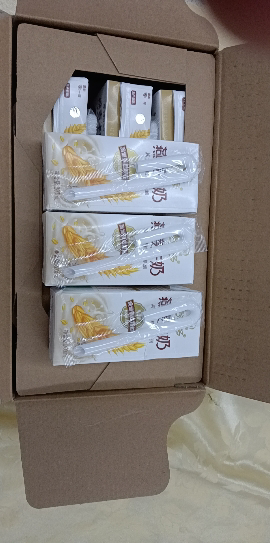 [5月生产]伊利谷粒多 燕麦牛奶200ml*12盒/箱 精选进口澳洲燕麦 礼盒装晒单图