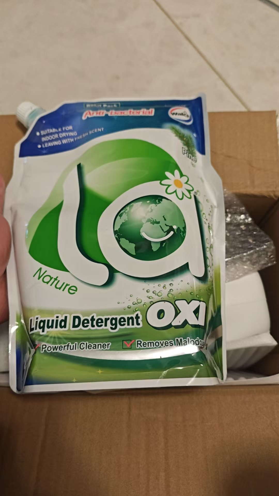 威露士洗衣液la有氧洗10斤装(松木3L瓶装+2L袋装) 除菌除螨温和洁净持久留香晒单图