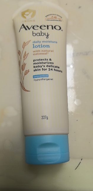 艾惟诺(Aveeno)艾维诺儿童保湿润肤乳宝宝面霜身体乳 每日倍护润肤乳227g 四季适用晒单图