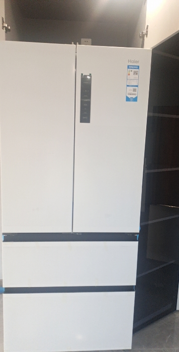 海尔(Haier)500升法式多门冰箱 零距离自由超薄嵌入 EPP超净系统 BCD-500WGHFD4DW9U1晒单图