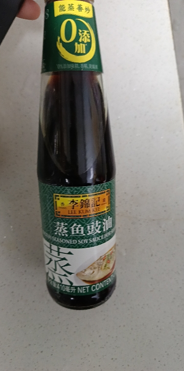 李锦记 LEEKUMKEE蒸鱼豉油清蒸海鲜鱼虾去腥炒菜提鲜酱油蒸煮调料家用0添加防腐剂 410ml*1晒单图