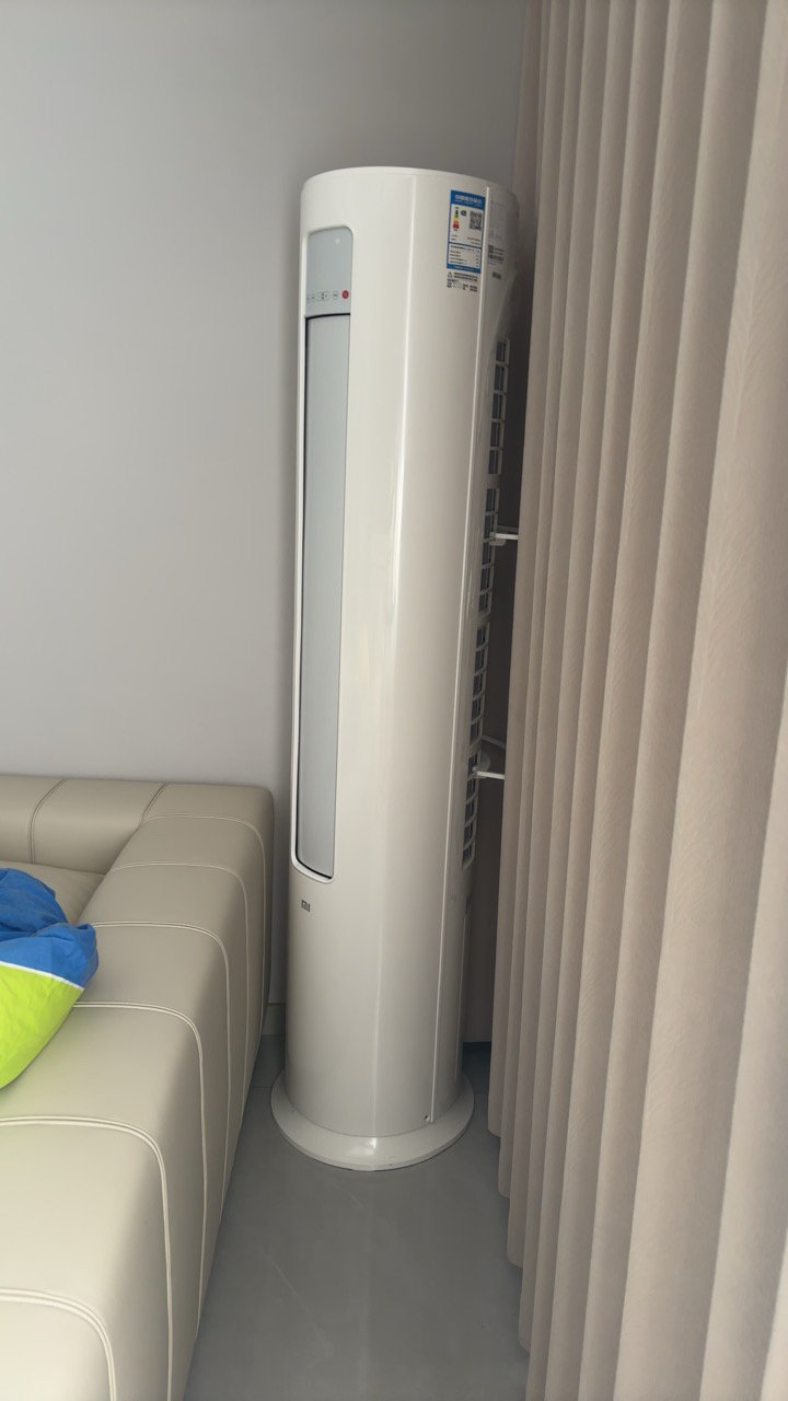 [旗舰店]小米(MI)3匹 家用空调立式 新一级能效 变频冷暖 智能自清洁 圆柱式柜机空调 KFR-72LW/N1A1晒单图