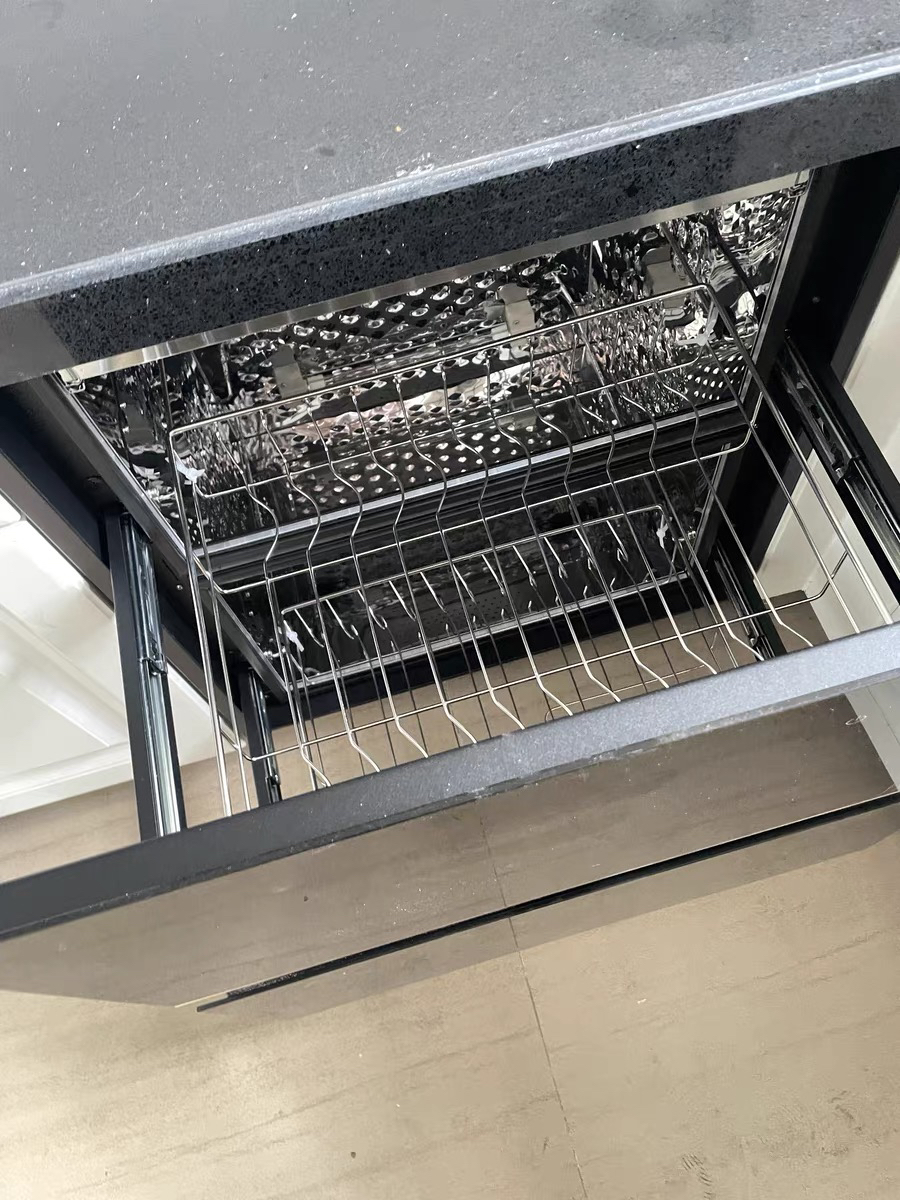 华帝(vatti)消毒柜家用 嵌入式消毒碗柜110L大容量两门三抽 二星紫外线0臭氧纯物理安全杀菌 母婴消毒i13040晒单图