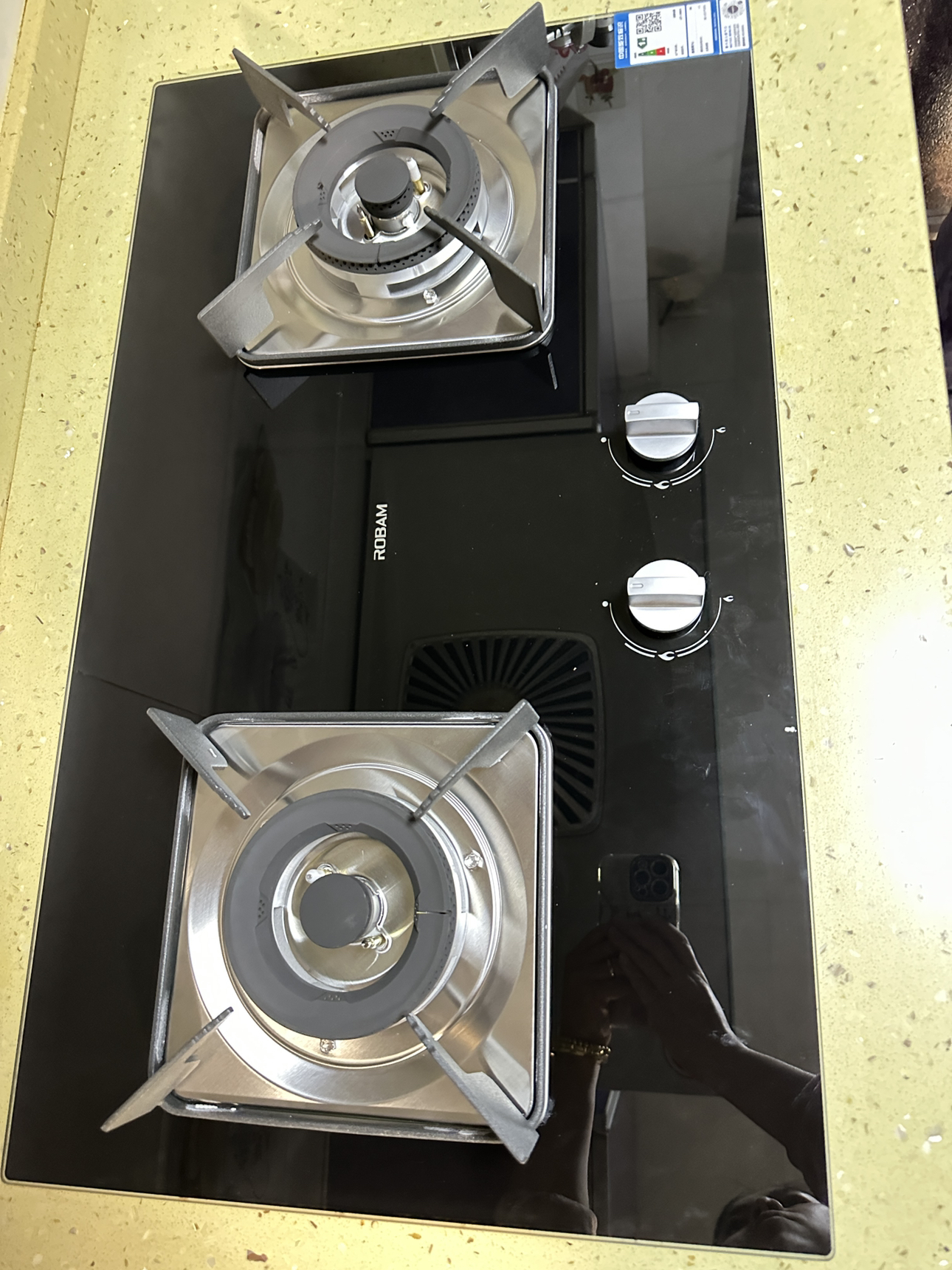 老板(Robam)5.2kW燃气灶自营双眼灶煤气灶单灶具台嵌两用灶煤气炉钢化玻璃炉灶带熄火保护30B5X(天然气灶)晒单图