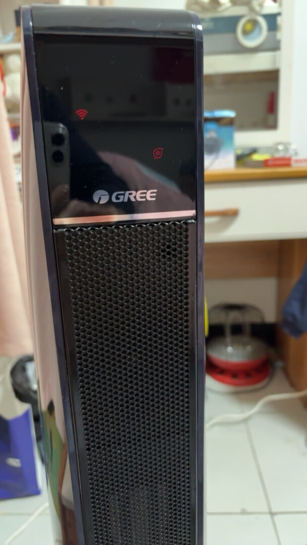 格力(GREE)取暖器暖风机wifi遥控电暖器轻音低噪热风机电暖气烤火炉办公室家用客厅大面积小太阳NTFG-X6022B晒单图