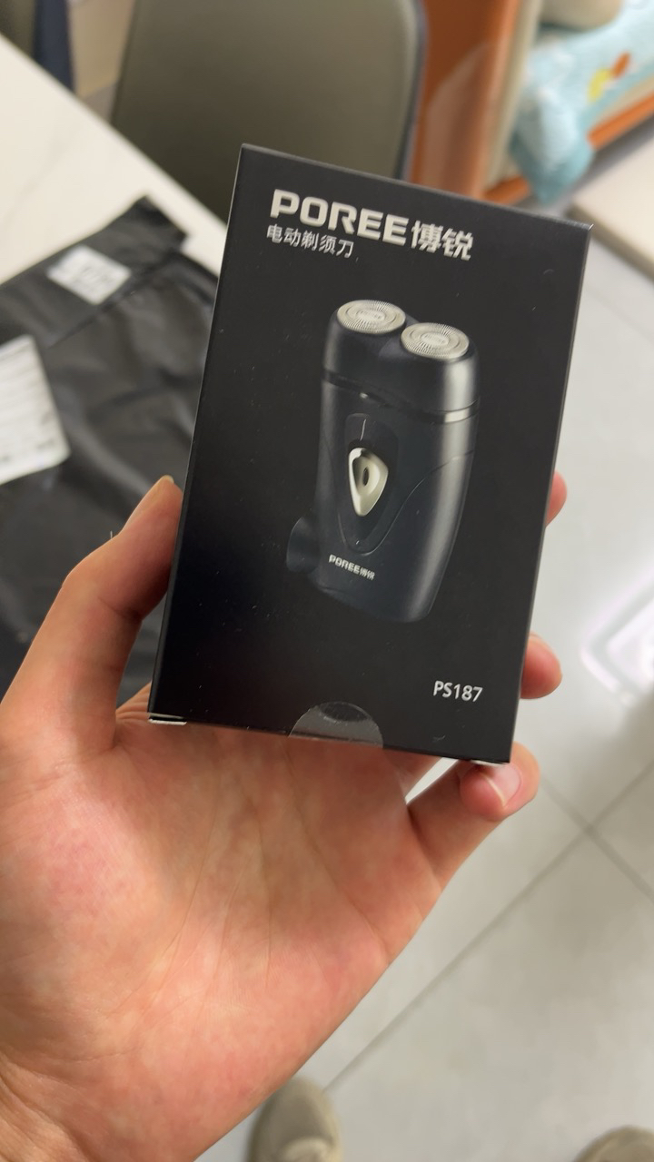 飞科 (FLYCO) 博锐剃须刀 PS187 电动充电式刮胡刀 小巧便携 男刮胡子胡须刀 双头浮动 刀头自动研磨晒单图