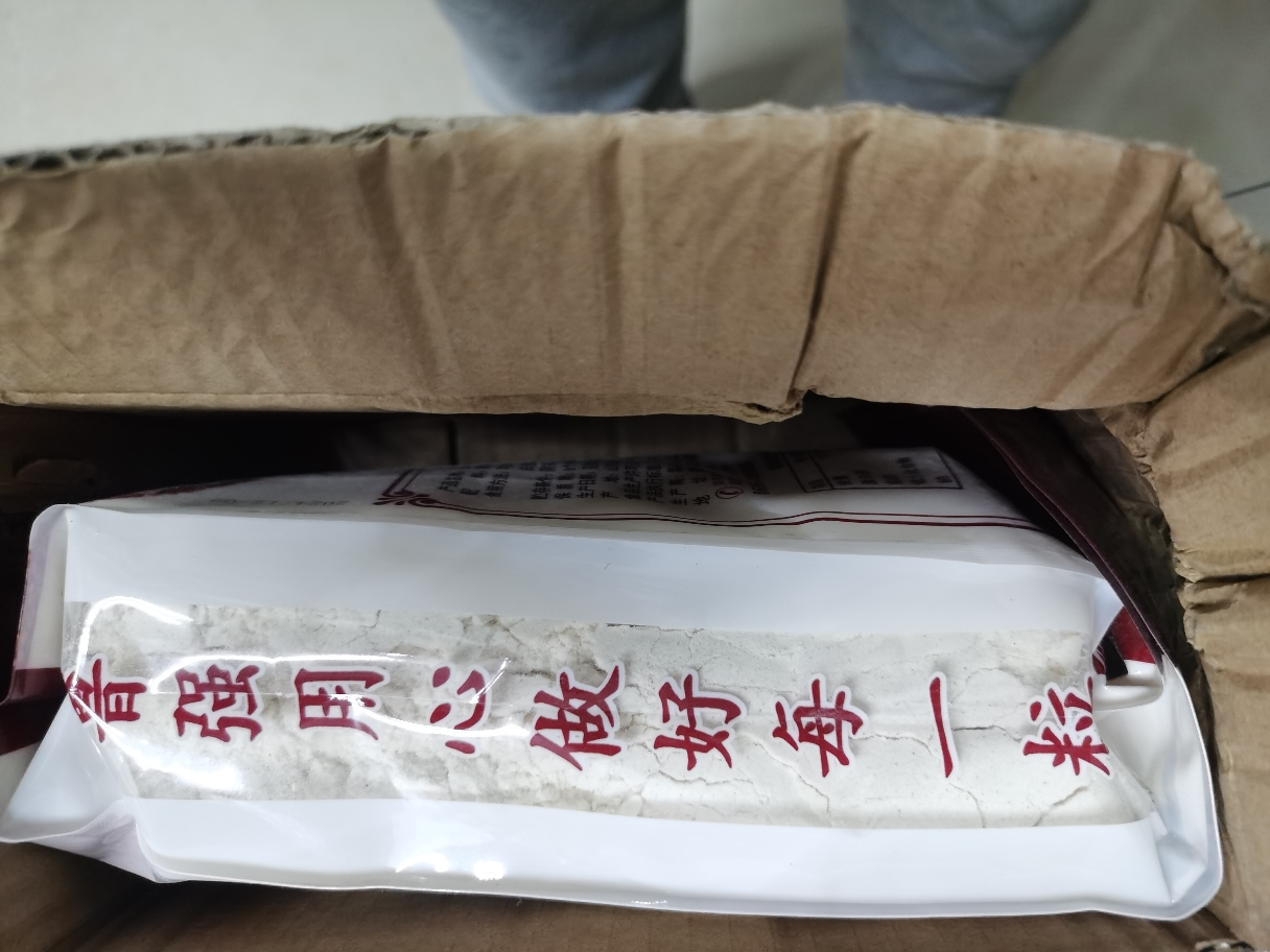鲁强石磨源 高粱面 1kg 窝头面 杂面粥 酥田袋装晒单图