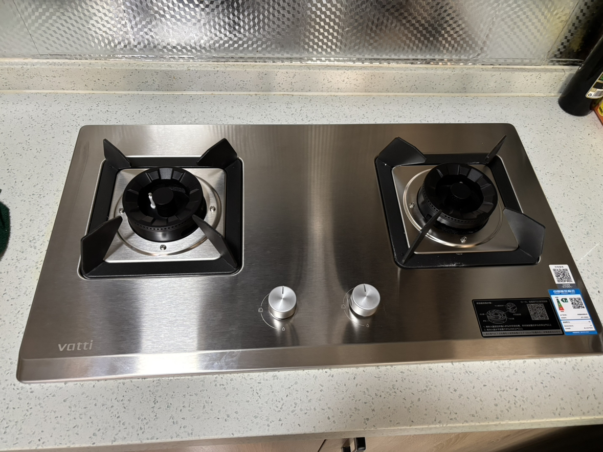 华帝(vatti)5.2kW火力JZT-i10065A天然气燃气灶具尺寸可调节台式灶双眼灶不锈钢熄火保护晒单图