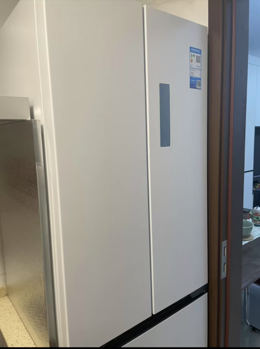 美的60cm薄系列534升电冰箱法式多门一级能效无霜冷藏冷冻家用大冰箱MR-560WUFPZE超薄大容量晒单图