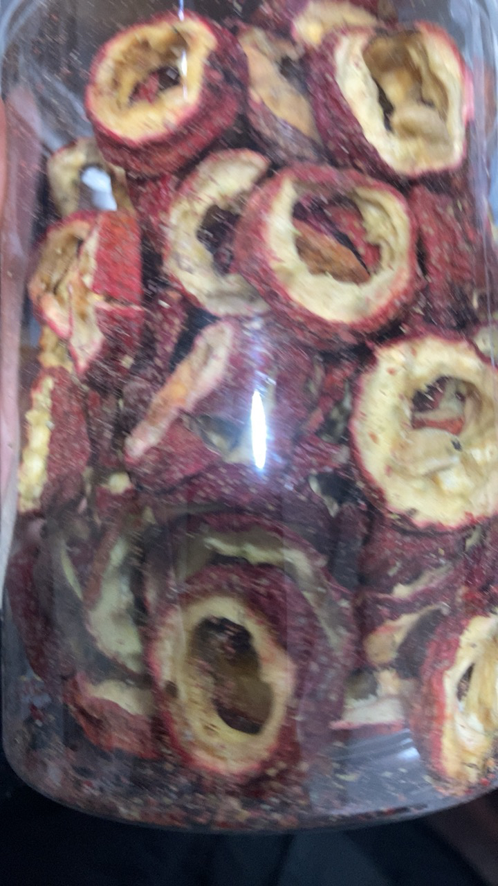 山楂干山楂片无核泡水125g散装山楂茶圈正宗零食品原味新鲜晒单图