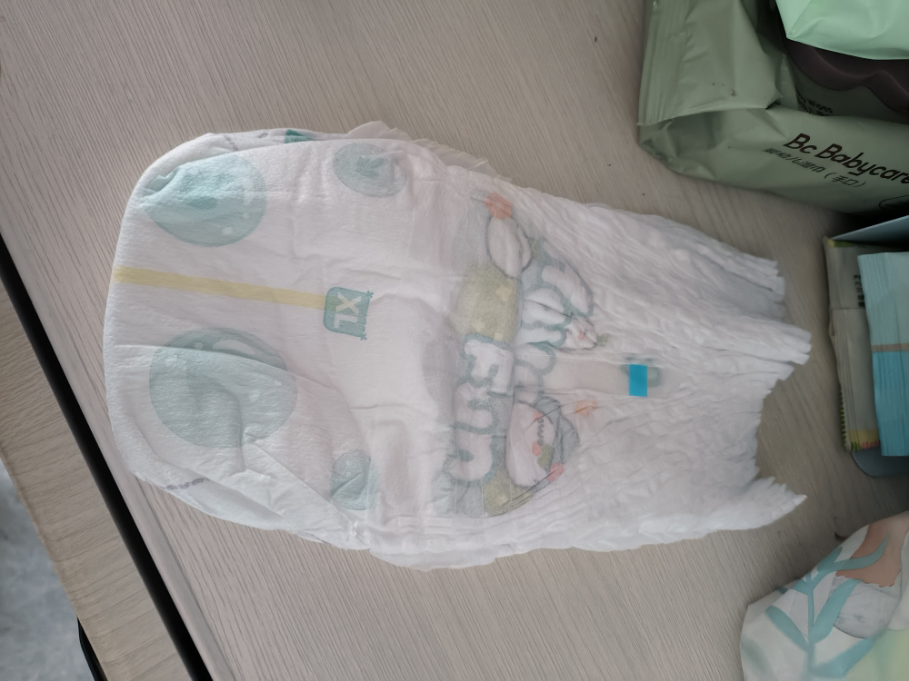 帮宝适清新帮泡泡拉拉裤XL34片加大号尿不湿超薄透气小内裤夏季晒单图