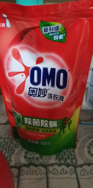 奥妙(OMO) 除菌除螨洗衣液 1kg+400g 源自天然酵素 去除四大细菌和尘螨(新老包装随机发货)[联合利华]晒单图