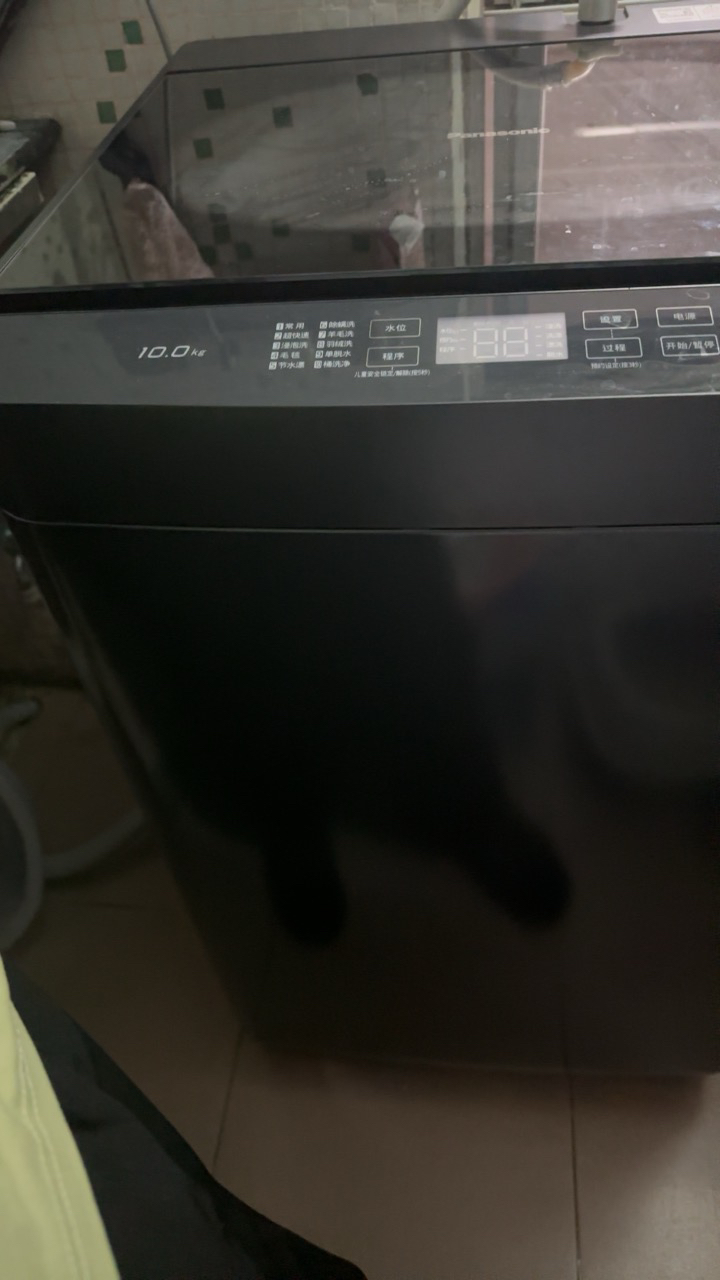 松下(Panasonic)全自动波轮洗衣机10KG大容量智能除螨除菌洗羊毛洗 羽绒洗桶洁净防缠绕XQB100-M1J3P晒单图