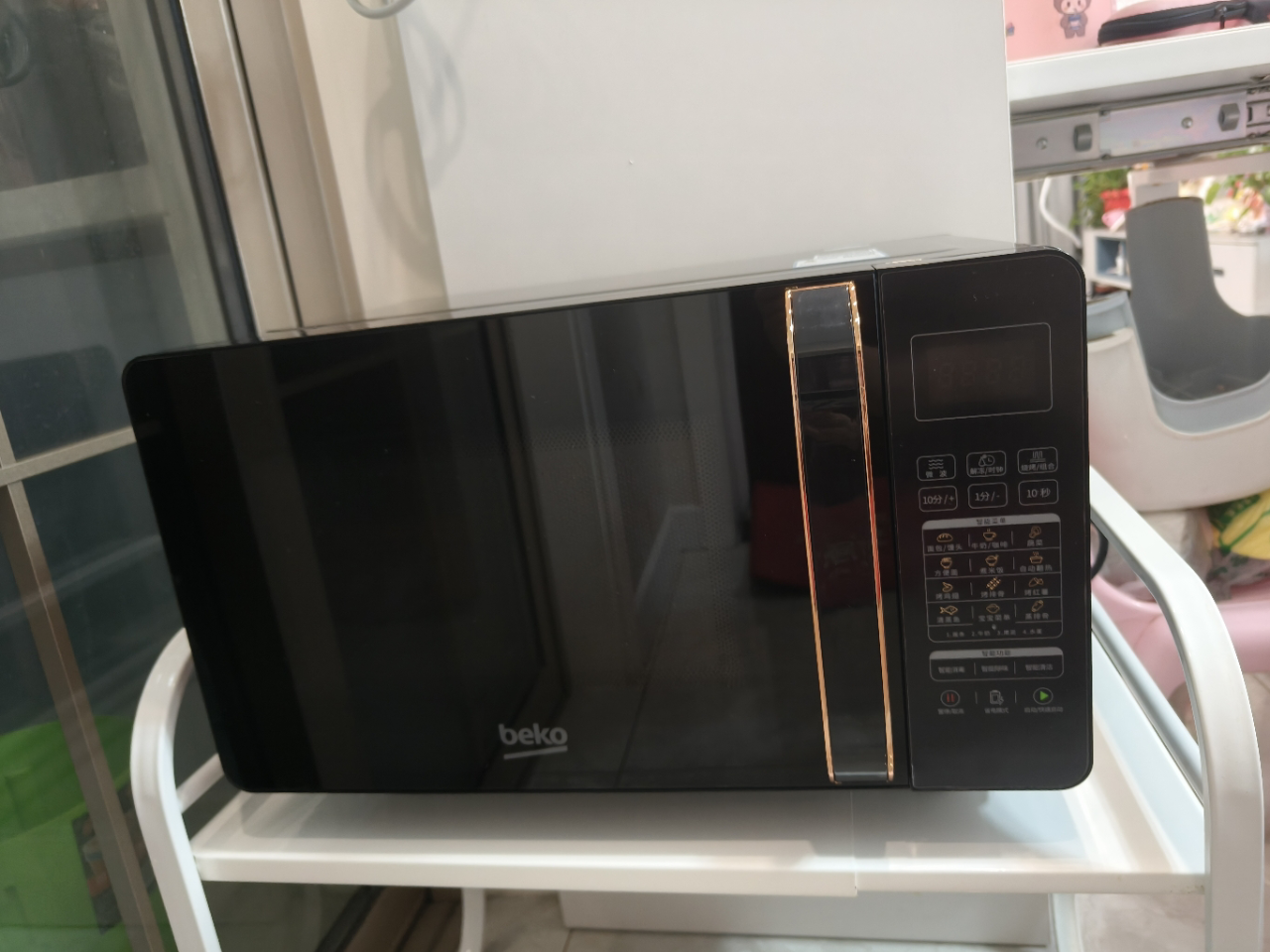 倍科家用微波炉智能20升微烤一体速热解冻BM20F-W7一级能效晒单图