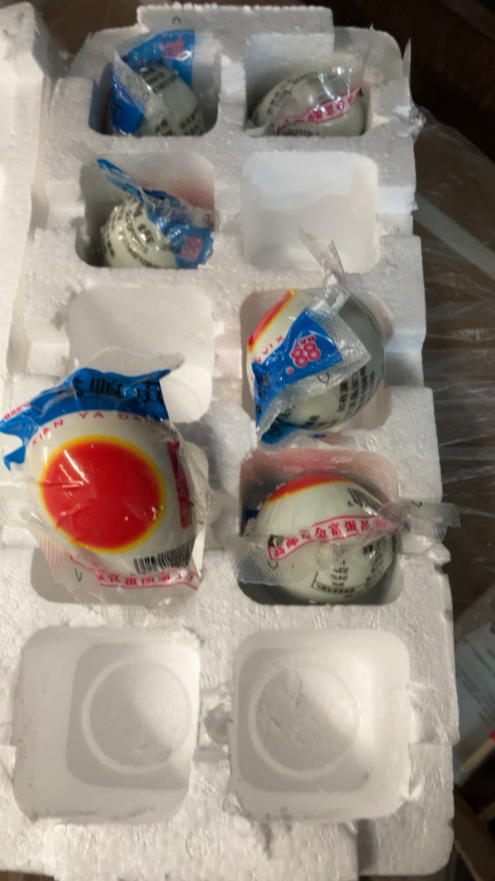 [中华特色]高邮馆 88牌高邮咸鸭蛋 咸蛋 盐蛋 流油即食美味65克8枚 华东晒单图