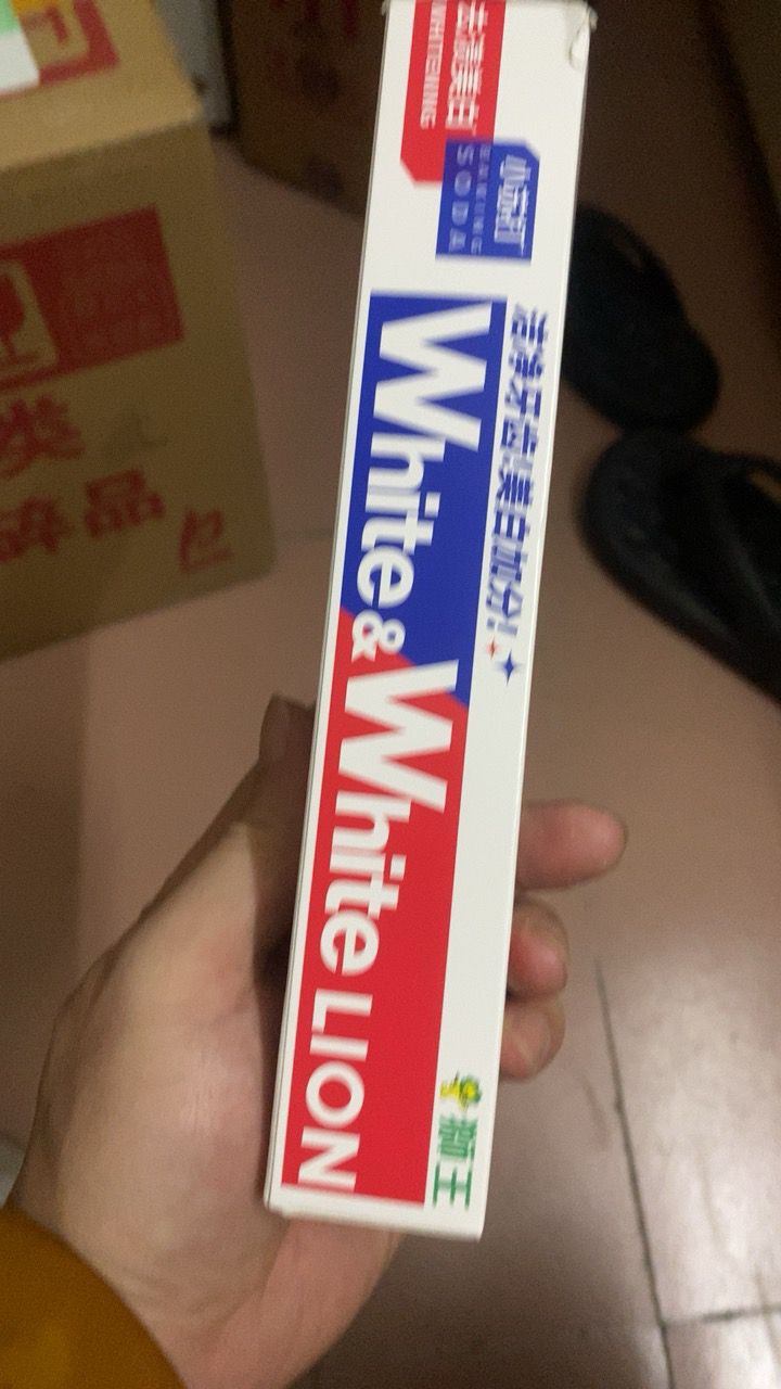 正品狮王大白牙膏葡萄柚小苏打去牙渍牙垢牙膏 120g晒单图