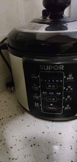 苏泊尔(SUPOR)电压力锅家用5L大容量3-6人双胆彩琅内胆底盘加热电饭煲保温预约功能智能高压力锅 50YC906B晒单图